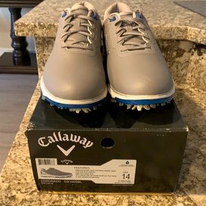 Callaway Coronado grey/blue size 14 men’s golf shoes